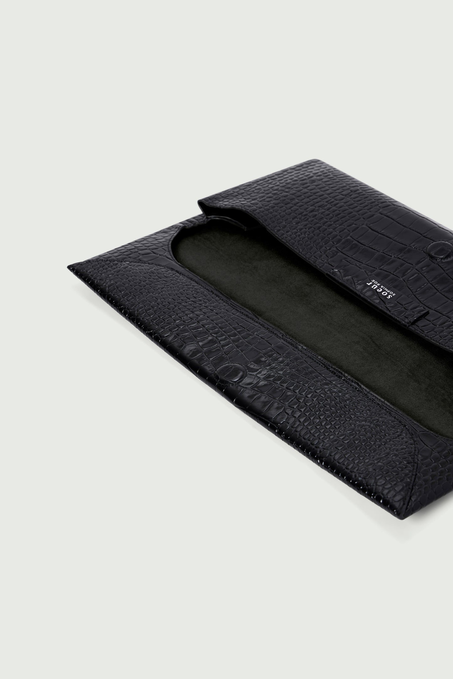 Pochette Pirrie - Noir - Cuir - Femme