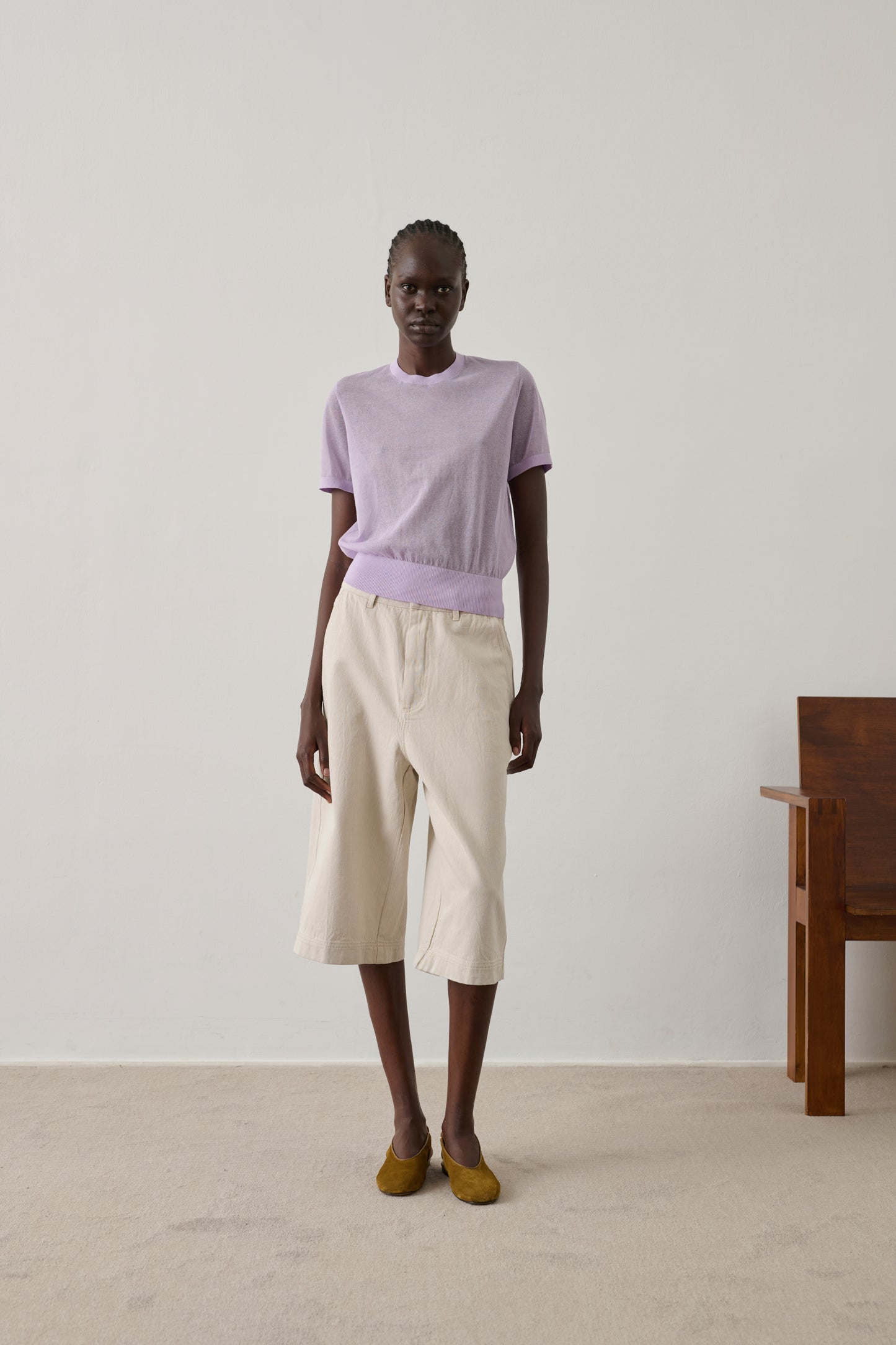 Pull Dua - Parme - Coton - Femme