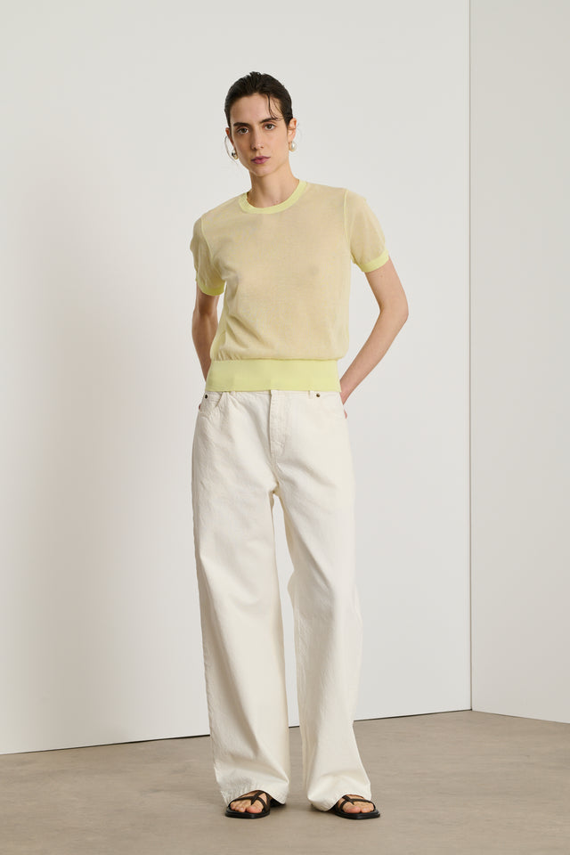 Jean Calvin - Ecru - Denim - Femme